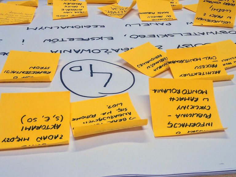 Zdjęcie z warsztatów "Innowacje deliberatywne. O krok dalej"